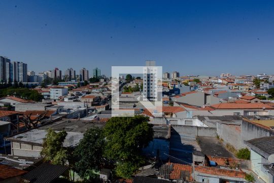 Sala - vista de apartamento à venda com 1 quarto, 42m² em Planalto, São Bernardo do Campo