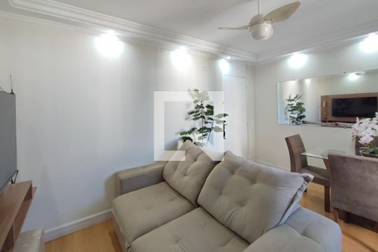 Sala de apartamento à venda com 2 quartos, 55m² em Jardim Miranda, Campinas