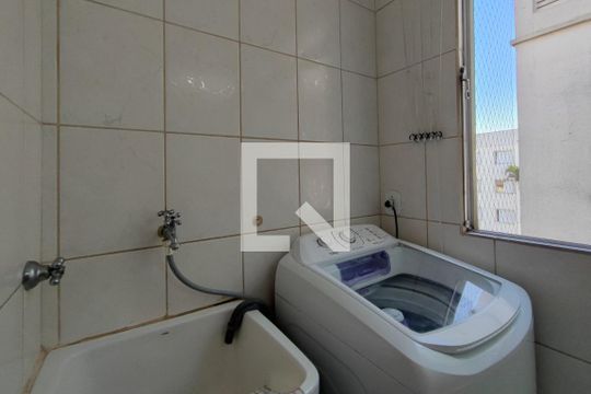 Área de Serviço de apartamento à venda com 2 quartos, 55m² em Jardim Miranda, Campinas