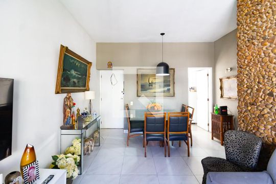 Sala de apartamento à venda com 3 quartos, 100m² em Jardim Botânico, Rio de Janeiro