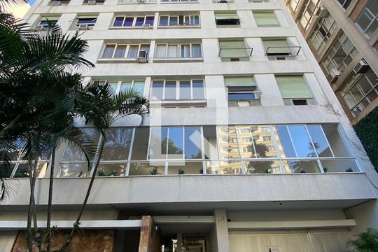 Fachada de apartamento à venda com 3 quartos, 100m² em Jardim Botânico, Rio de Janeiro