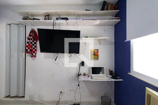 Detalhe da suíte 1 de apartamento à venda com 3 quartos, 100m² em Jardim Botânico, Rio de Janeiro