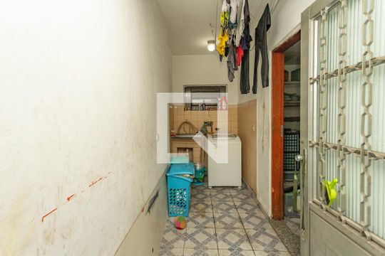Área de serviço de casa para alugar com 3 quartos, 130m² em Taboão, São Bernardo do Campo