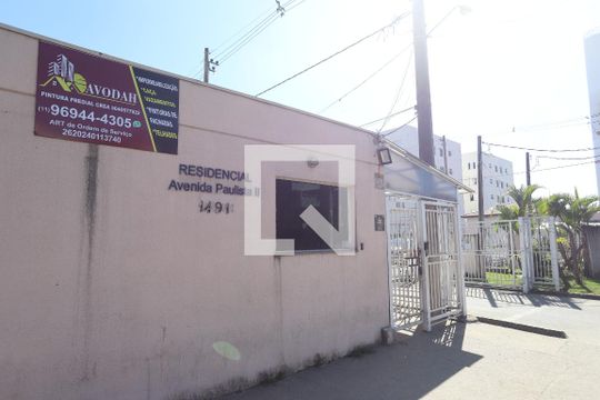 Fachada de apartamento para alugar com 2 quartos, 50m² em Jardim Monte Cristo, Suzano