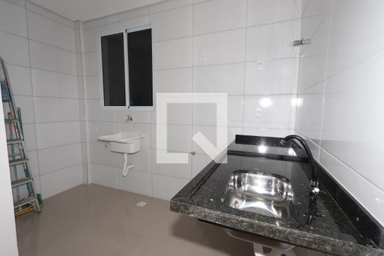 Cozinha e Área de Serviço de apartamento à venda com 1 quarto, 33m² em Vila Antonieta, São Paulo