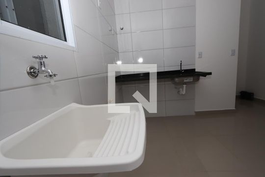 Cozinha e Área de Serviço de apartamento à venda com 1 quarto, 33m² em Vila Antonieta, São Paulo
