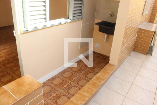 Área de Serviço de casa para alugar com 1 quarto, 75m² em Catiapoã, São Vicente