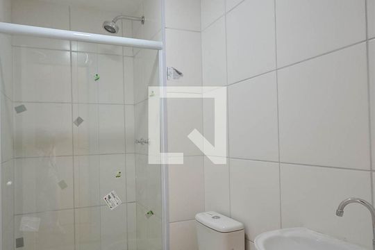 Banheiro de apartamento à venda com 1 quarto, 30m² em São Cristóvão, Rio de Janeiro