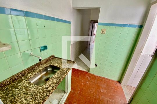Cozinha  de apartamento para alugar com 1 quarto, 40m² em Riachuelo, Rio de Janeiro