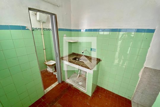 Cozinha de apartamento para alugar com 1 quarto, 40m² em Riachuelo, Rio de Janeiro
