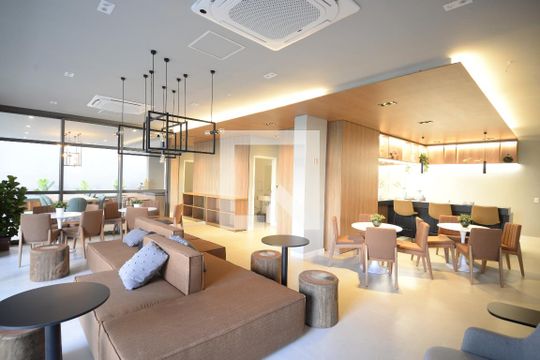 Área comum - Salão de festas de apartamento à venda com 2 quartos, 69m² em Itaim Bibi, São Paulo