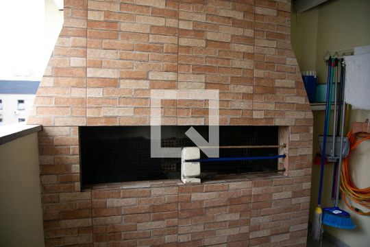 Área comum - Churrasqueira de kitnet/studio à venda com 1 quarto, 24m² em Centro Histórico, Porto Alegre