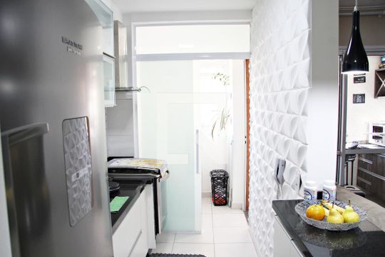 Cozinha / Area de Serviço  de apartamento à venda com 2 quartos, 54m² em Jardim Imperador, Guarulhos