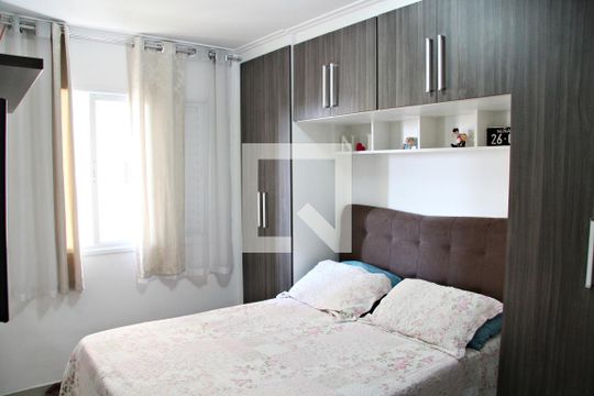 Quarto 01 de apartamento à venda com 2 quartos, 54m² em Jardim Imperador, Guarulhos