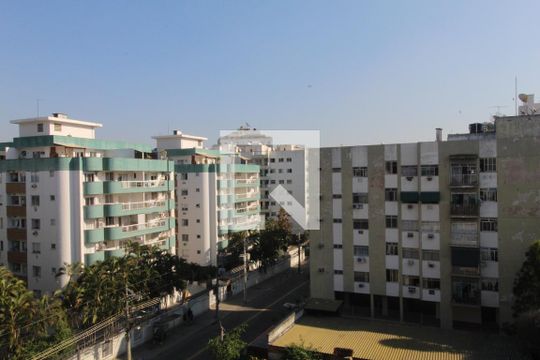 Varanda da sala - Vista  de apartamento à venda com 2 quartos, 100m² em Anil, Rio de Janeiro