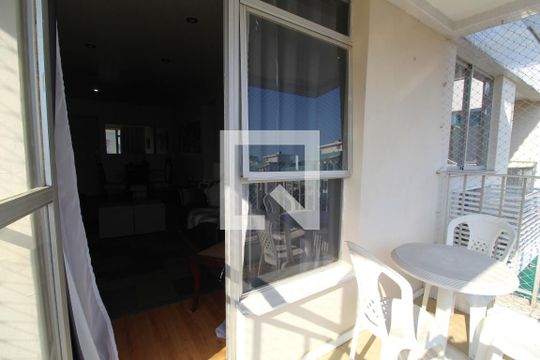 Varanda da sala de apartamento à venda com 2 quartos, 100m² em Anil, Rio de Janeiro