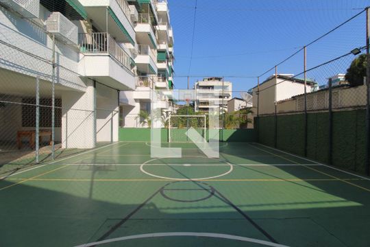 Área comum - Quadra de apartamento à venda com 2 quartos, 100m² em Anil, Rio de Janeiro
