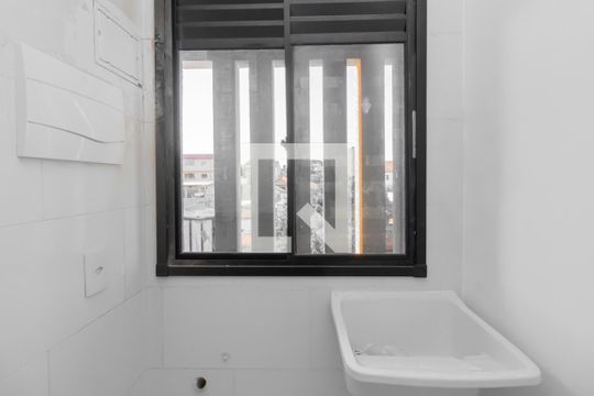 Área de serviço de apartamento à venda com 2 quartos, 34m² em Cidade Antônio Estêvão de Carvalho, São Paulo