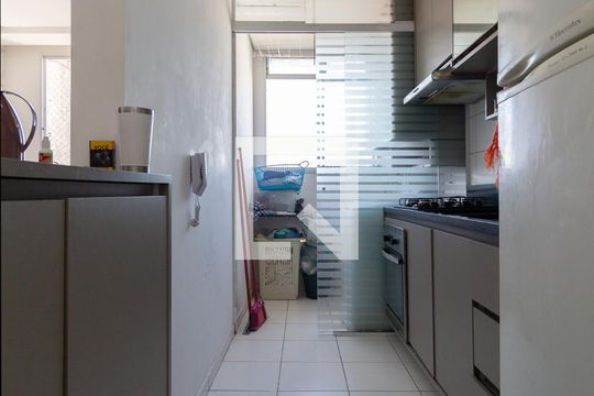 Cozinha e Área de Serviço de apartamento à venda com 2 quartos, 48m² em Ermelino Matarazzo, São Paulo