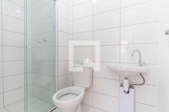 Banheiro de apartamento para alugar com 2 quartos, 41m² em Jardim Brasilia, São Paulo