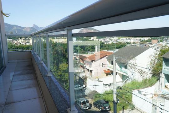 Varanda de apartamento à venda com 1 quarto, 77m² em Freguesia (jacarepaguá), Rio de Janeiro
