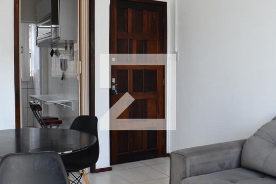 Sala de apartamento para alugar com 2 quartos, 60m² em Boa Vista, Curitiba