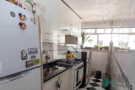 Cozinha e Área de Serviço de apartamento à venda com 2 quartos, 62m² em Irajá, Rio de Janeiro
