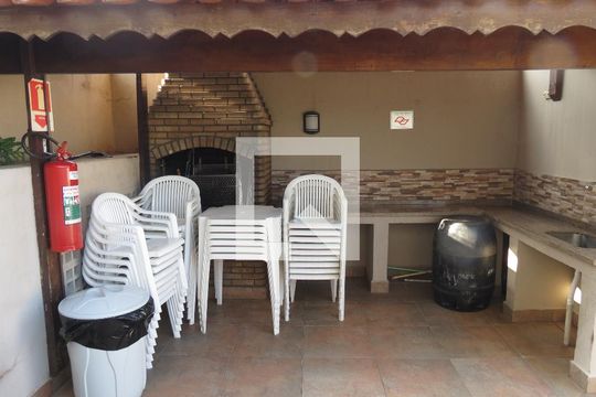 Área comum - Churrasqueira de apartamento para alugar com 2 quartos, 55m² em Vila Palmeiras, São Paulo