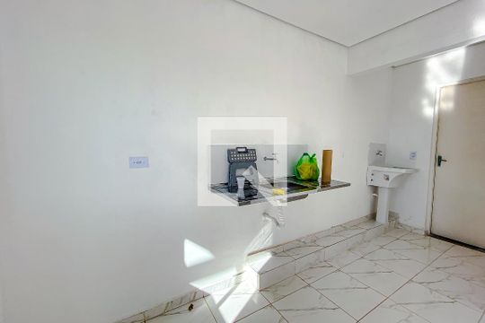 Sala/Cozinha de casa de condomínio à venda com 1 quarto, 28m² em Ipiranga, São Paulo