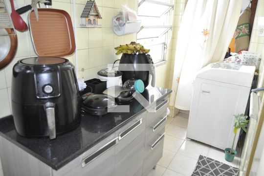 Cozinha de apartamento à venda com 3 quartos, 72m² em Engenho Novo, Rio de Janeiro