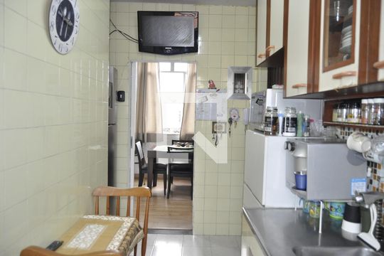 Cozinha de apartamento à venda com 3 quartos, 72m² em Engenho Novo, Rio de Janeiro