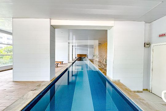Área comum - Piscina de apartamento à venda com 1 quarto, 80m² em Vila Regente Feijó, São Paulo