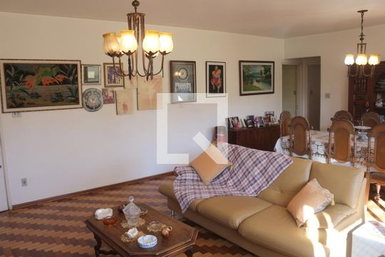 Sala de apartamento para alugar com 4 quartos, 222m² em Santo Antônio, São Caetano do Sul