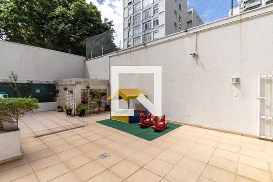 Área comum de apartamento para alugar com 2 quartos, 80m² em Indianópolis, São Paulo