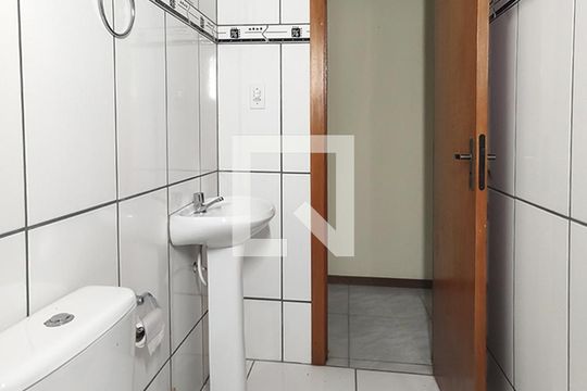 Banheiro de casa para alugar com 1 quarto, 90m² em Primavera, Novo Hamburgo