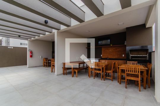 Área comum - Churrasqueira de apartamento para alugar com 2 quartos, 34m² em Mooca, São Paulo