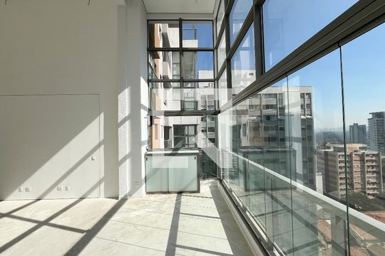 Varanda da Sala de apartamento à venda com 2 quartos, 96m² em Vila Clementino, São Paulo
