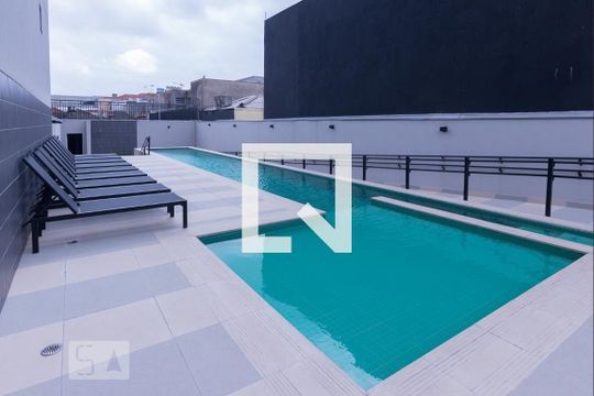 Piscina de kitnet/studio para alugar com 1 quarto, 34m² em Bom Retiro, São Paulo