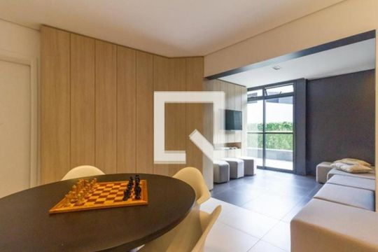 Área comum - Sala de Jogos de kitnet/studio para alugar com 1 quarto, 34m² em Bom Retiro, São Paulo