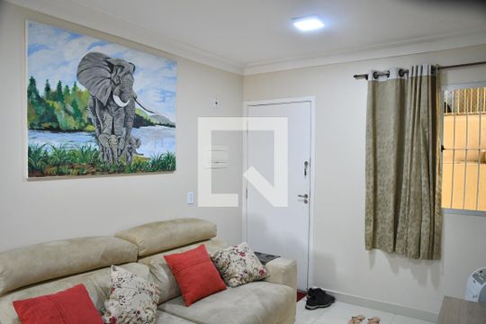 Sala de apartamento para alugar com 2 quartos, 42m² em Outeiro de Passárgada, Cotia