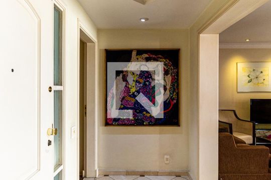 Hall de Entrada de apartamento para alugar com 4 quartos, 186m² em Santa Cecília, São Paulo