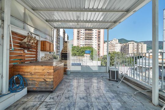 Terraço de casa de condomínio à venda com 4 quartos, 96m² em Vila Isabel, Rio de Janeiro