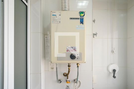 Área de serviço de apartamento para alugar com 2 quartos, 69m² em Olímpico, São Caetano do Sul