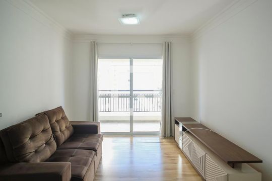 Sala de apartamento para alugar com 2 quartos, 69m² em Olímpico, São Caetano do Sul