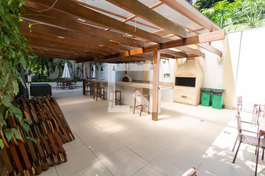 Área comum - Churrasqueira de apartamento à venda com 3 quartos, 90m² em Tijuca, Rio de Janeiro