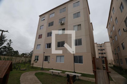 Fachada do bloco de apartamento à venda com 2 quartos, 41m² em Mato Grande, Canoas