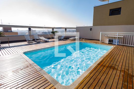 Área comum - Piscina de apartamento para alugar com 3 quartos, 111m² em Centro, Taubaté