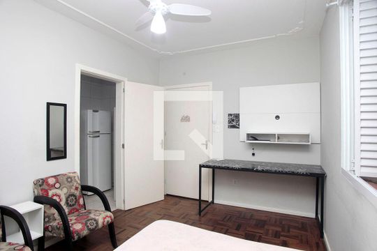 Studio - Sala / Quarto de apartamento para alugar com 1 quarto, 22m² em Cidade Baixa, Porto Alegre