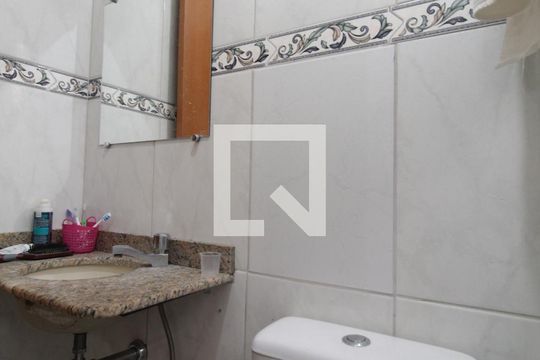 Banheiro da Suite de apartamento à venda com 3 quartos, 130m² em Castelo, Belo Horizonte