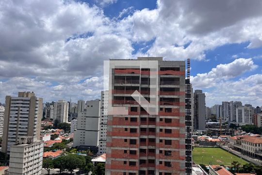 Área comum - Churrasqueira de kitnet/studio para alugar com 0 quarto, 22m² em Vila Mariana, São Paulo